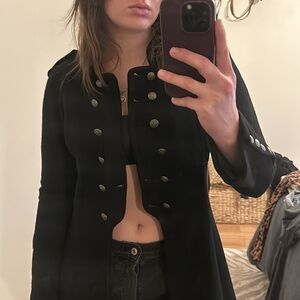 Vintage Bebe wool long coat
